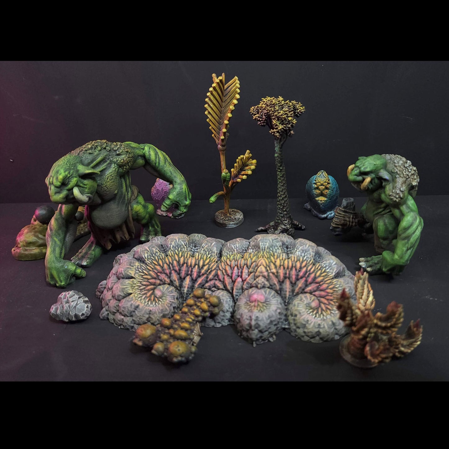 Peacock Crystal - tabletop terrain