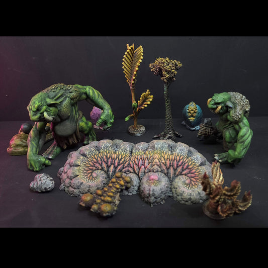Peacock Crystal - tabletop terrain
